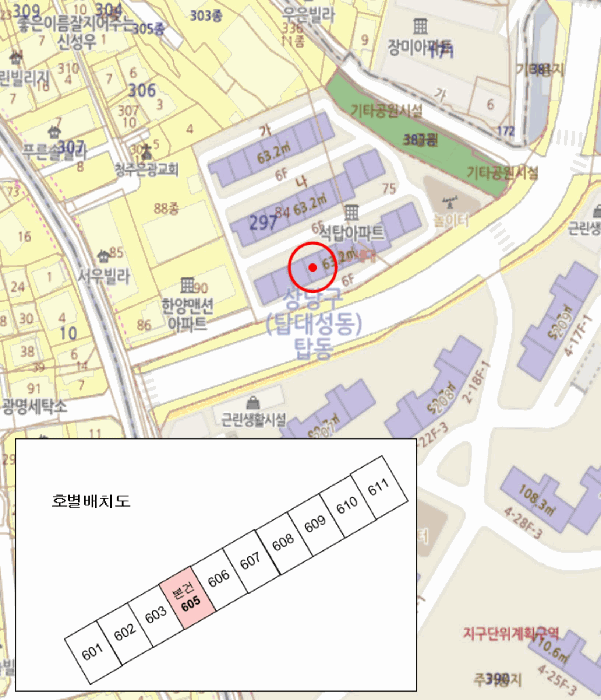 충북 청주시 상당구 탑동 아파트 경매 물건 사진 2 · 2025타경51962