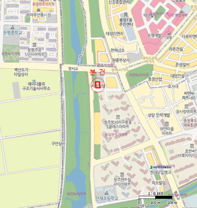 충북 청주시 상당구 방서동 근린생활시설 경매 물건 사진 2 · 2025타경52090