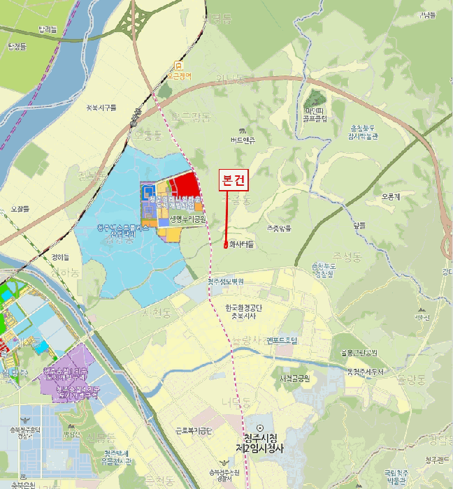 충북 청주시 청원구 주중동 연립주택,다세대,빌라 경매 물건 사진 2 · 2026타경142