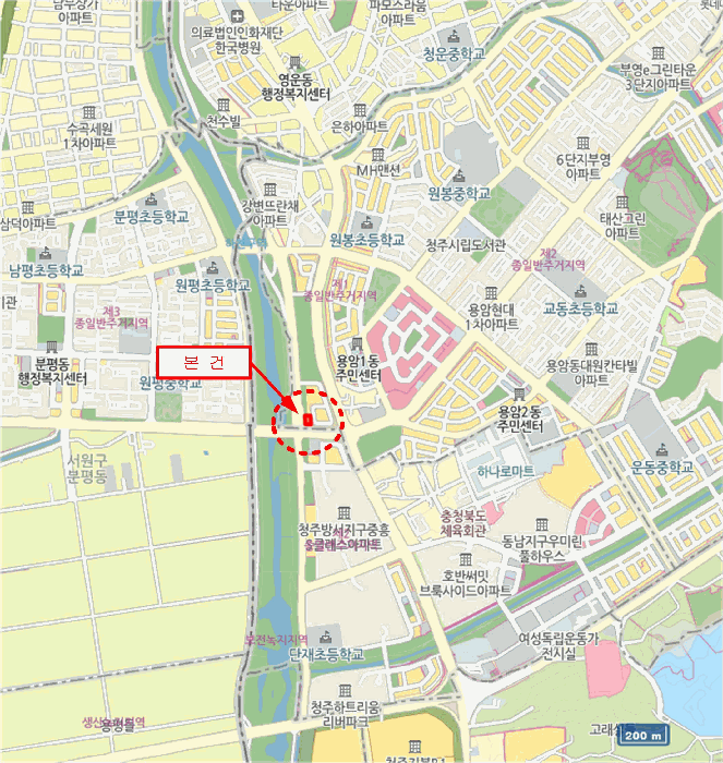 충북 청주시 상당구 용암동 대지 경매 물건 사진 4 · 2026타경50008