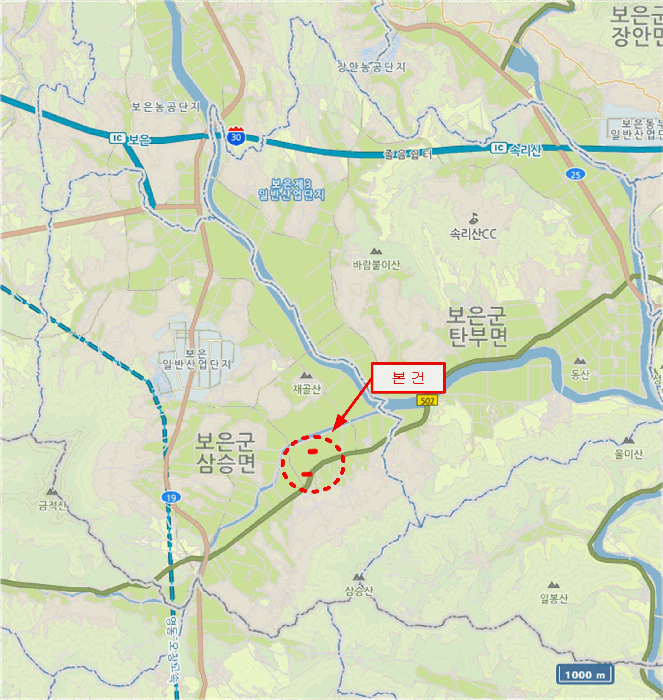 충북 보은군 삼승면 전답 경매 물건 사진 4 · 2026타경50085