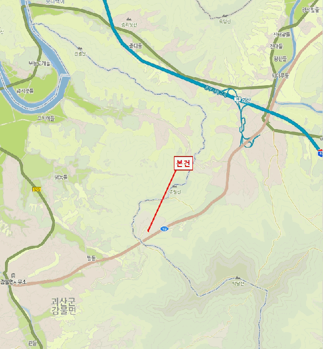 충북 괴산군 장연면 전 경매 물건 사진 2 · 2026타경50126