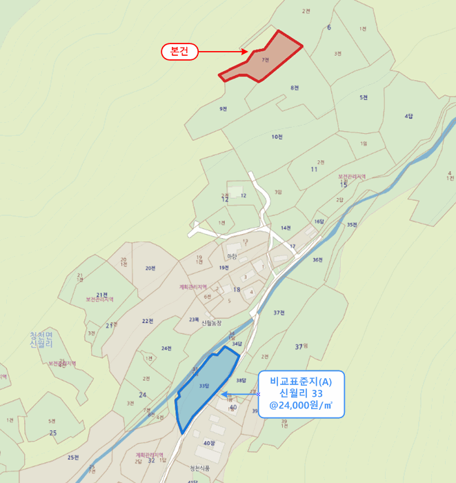 충북 괴산군 청천면 대지,임야,전답 경매 물건 사진 2 · 2026타경50446