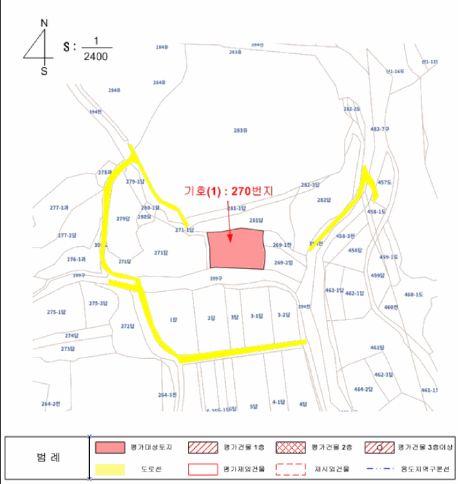 충북 보은군 삼승면 전답 경매 물건 사진 6 · 2026타경50450