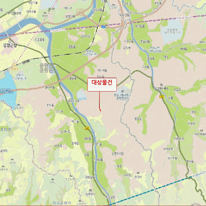 충북 증평군 증평읍 임야 경매 물건 사진 5 · 2026타경50475