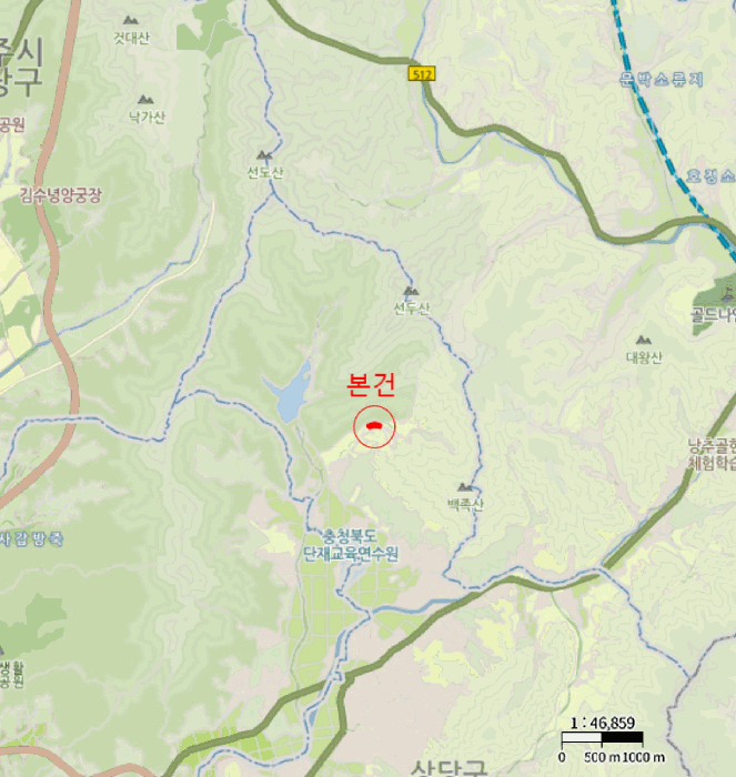충북 청주시 상당구 가덕면 임야 경매 물건 사진 4 · 2026타경50725