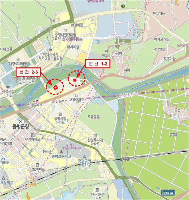 충북 증평군 증평읍 상가,오피스텔,근린시설 경매 물건 사진 4 · 2026타경82