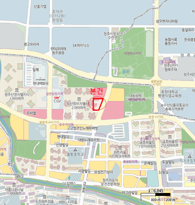 충북 청주시 흥덕구 복대동 상가,오피스텔,근린시설 경매 물건 사진 3 · 2026타경94