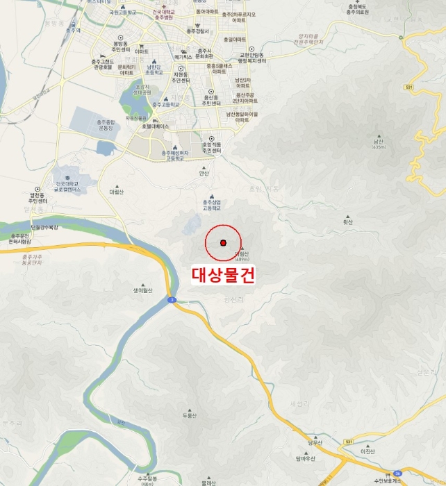 충북 충주시 호암동 임야 경매 물건 사진 2 · 2024타경3561