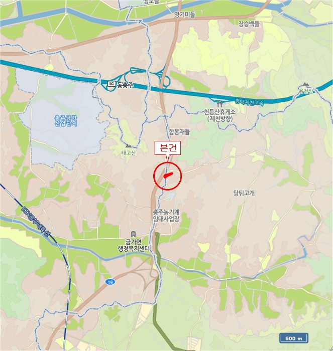 충북 충주시 동량면 전답 경매 물건 사진 4 · 2024타경35940