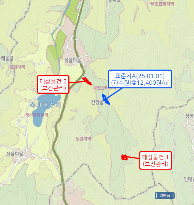 충북 충주시 앙성면 답 경매 물건 사진 3 · 2025타경2046
