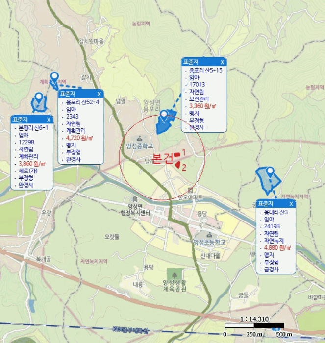 충북 충주시 앙성면 임야 경매 물건 사진 6 · 2025타경30813