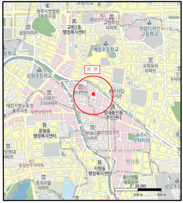 충북 충주시 충인동 대지 경매 물건 사진 3 · 2025타경30967