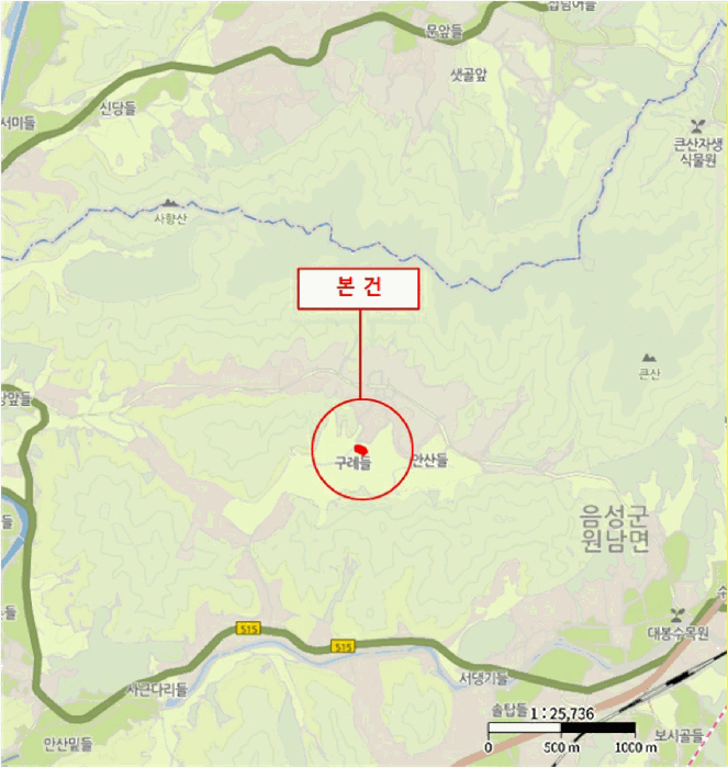 충북 음성군 원남면 전답 경매 물건 사진 5 · 2026타경30070