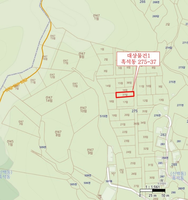 충북 제천시 흑석동 임야 경매 물건 사진 4 · 2024타경7634