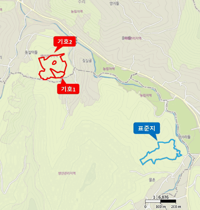 충북 제천시 수산면 임야 경매 물건 사진 4 · 2025타경5483