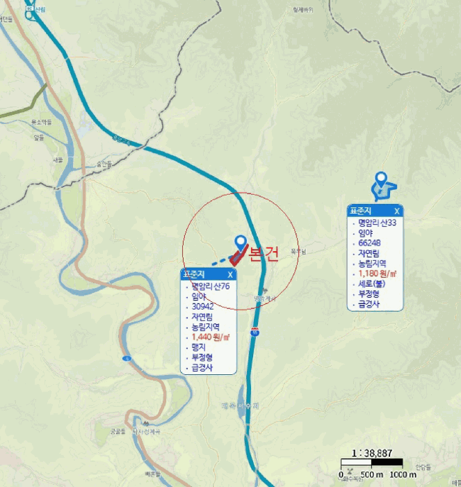 충북 제천시 봉양읍 임야 경매 물건 사진 5 · 2026타경5001