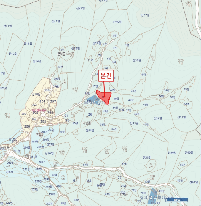 충북 옥천군 군북면 전답 경매 물건 사진 4 · 2025타경124