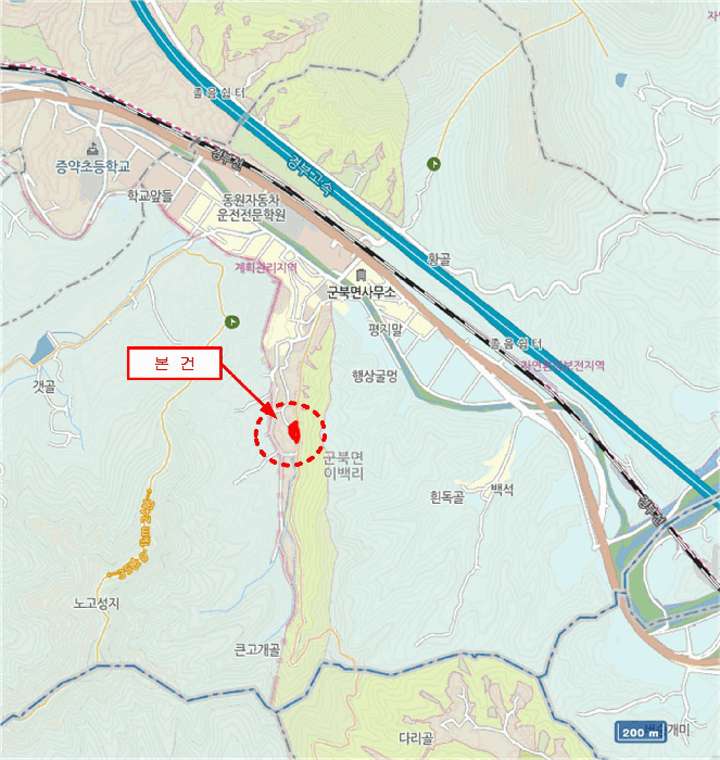 충북 옥천군 군북면 전답 경매 물건 사진 6 · 2025타경126