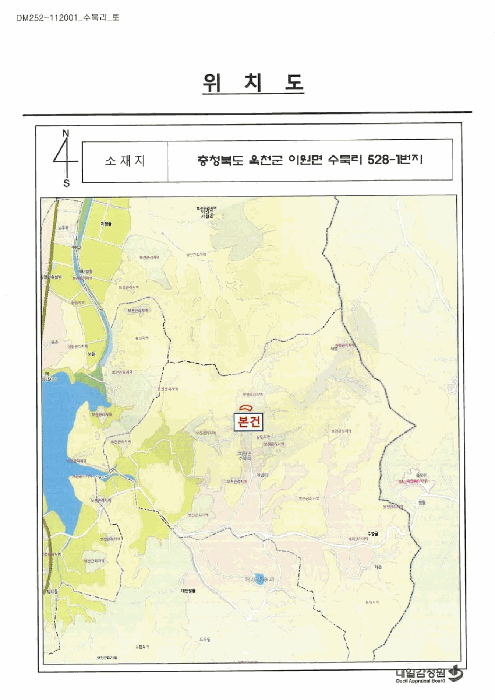 충북 옥천군 이원면 전답 경매 물건 사진 4 · 2025타경129