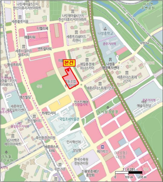 세종 나성동 근린생활시설 경매 물건 사진 6 · 2024타경11191