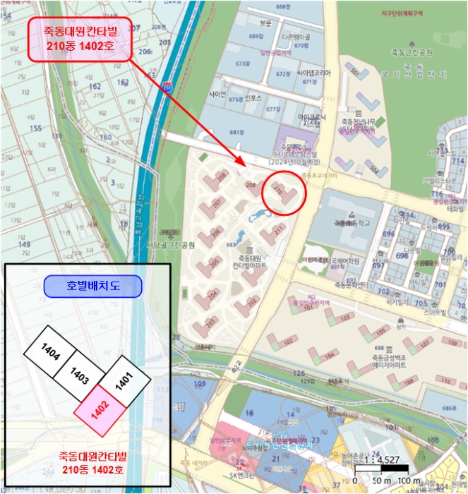 대전 유성구 죽동 아파트 경매 물건 사진 5 · 2024타경8874