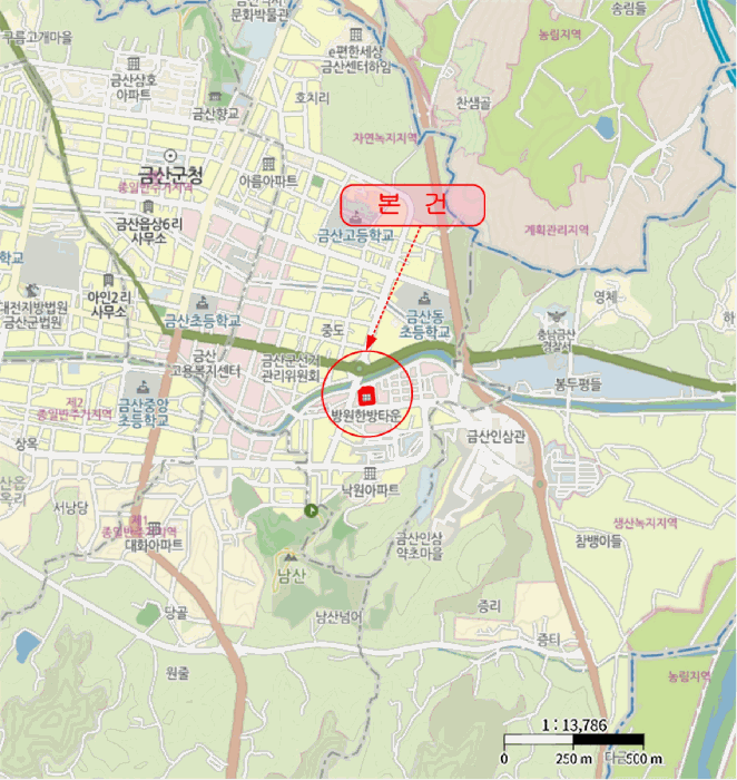 충남 금산군 금산읍 근린생활시설 경매 물건 사진 6 · 2025타경3881