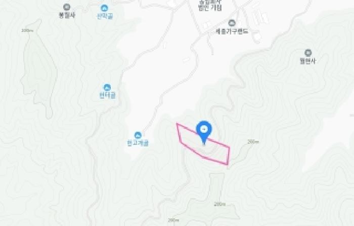 세종 연서면 임야 경매 물건 사진 3 · 2025타경503458