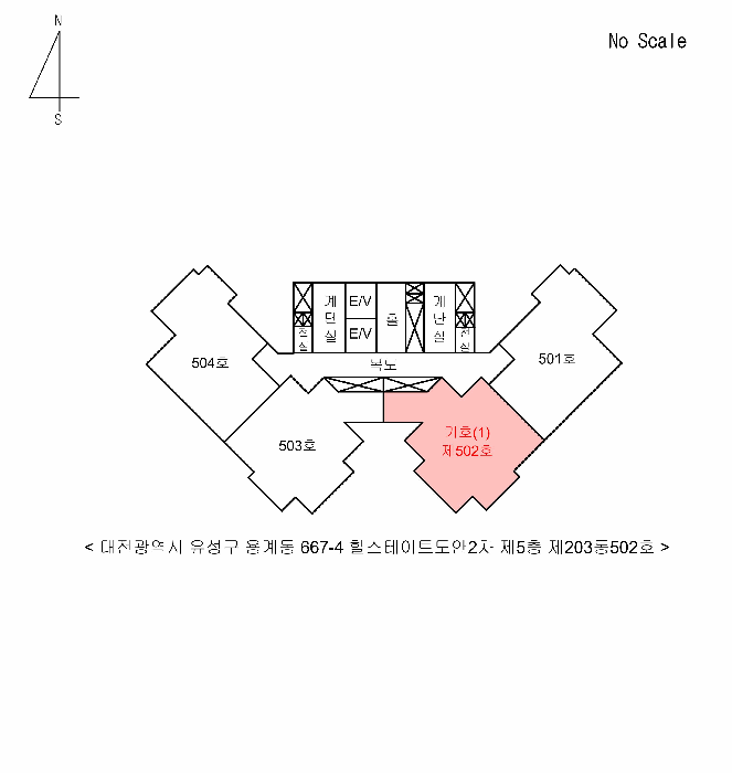 대전 유성구 용계동 오피스텔 경매 물건 사진 4 · 2025타경503767
