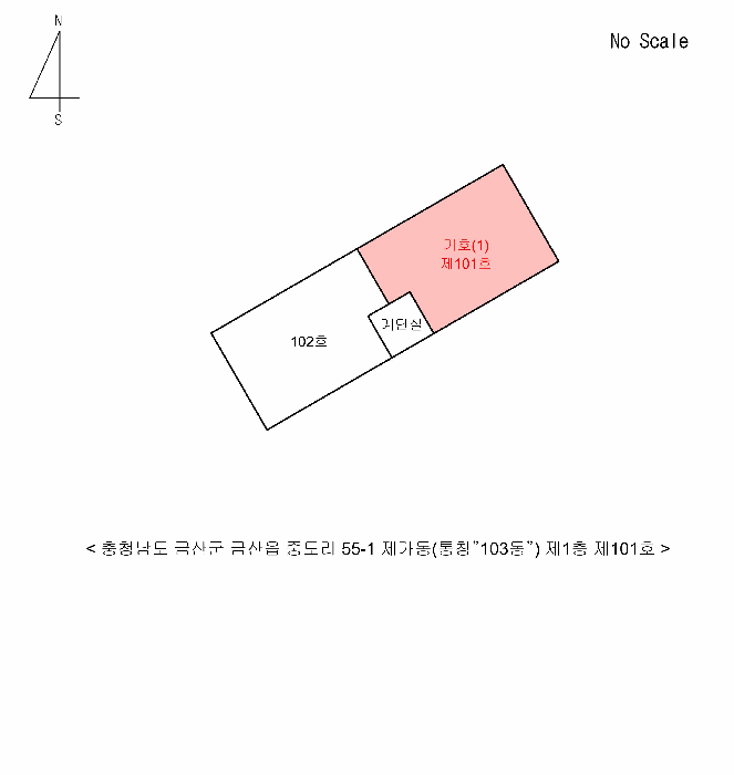 충남 금산군 금산읍 연립주택,다세대,빌라 경매 물건 사진 5 · 2025타경503968