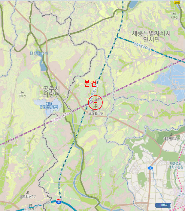 세종 장군면 대지,임야,전답 경매 물건 사진 6 · 2026타경600488