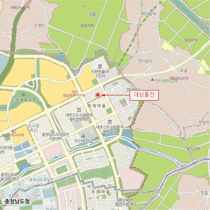 충남 예산군 삽교읍 대지 경매 물건 사진 2 · 2025타경1115