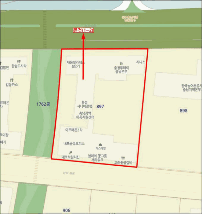충남 홍성군 홍북읍 근린시설 경매 물건 사진 5 · 2025타경1142