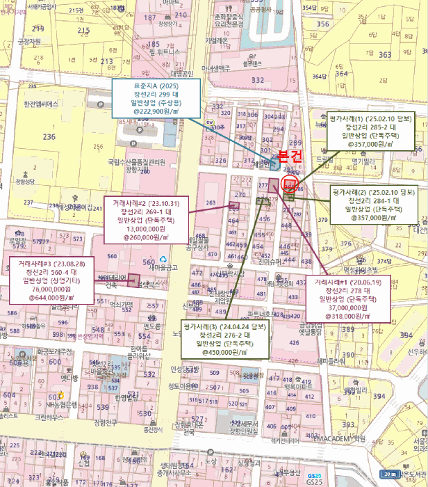 충남 서천군 장항읍 대지 경매 물건 사진 4 · 2025타경1195