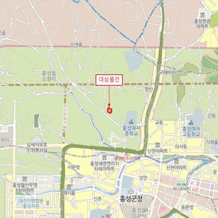 충남 홍성군 홍성읍 전 경매 물건 사진 2 · 2025타경1236