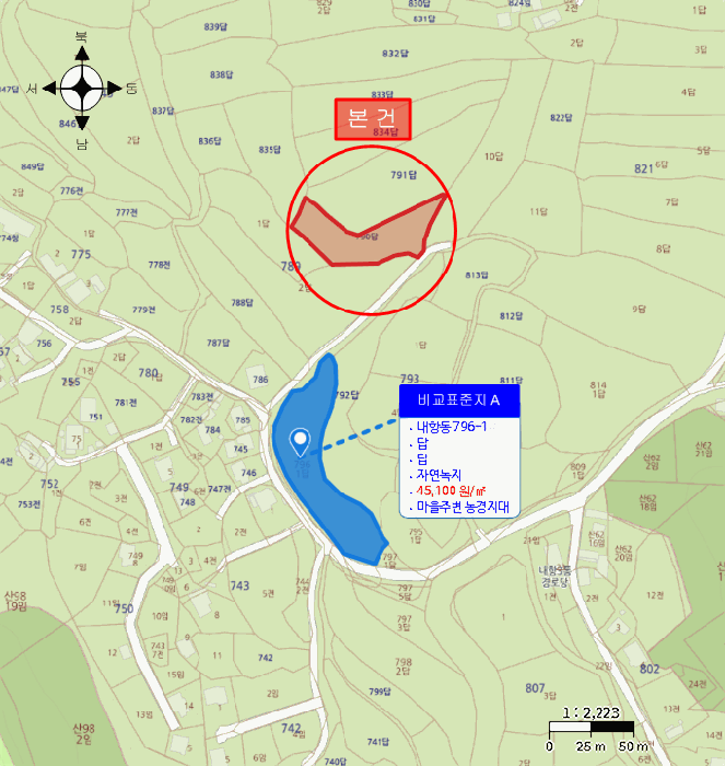 충남 보령시 내항동 전답 경매 물건 사진 5 · 2025타경1247