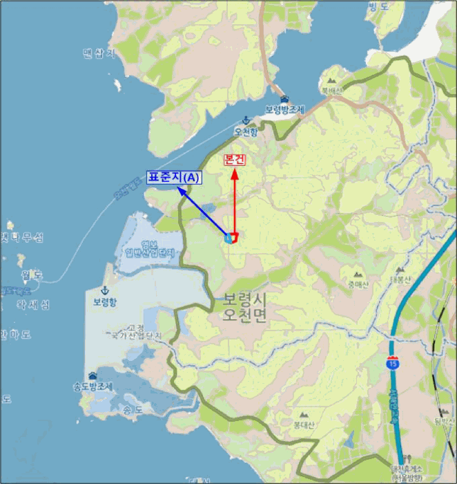 충남 보령시 오천면 임야 경매 물건 사진 6 · 2025타경15704