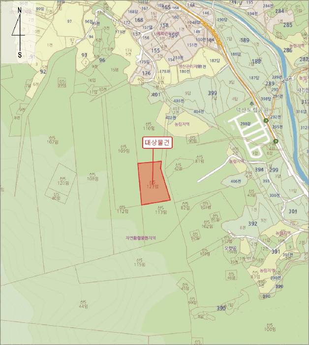 충남 예산군 덕산면 임야 경매 물건 사진 3 · 2025타경16148