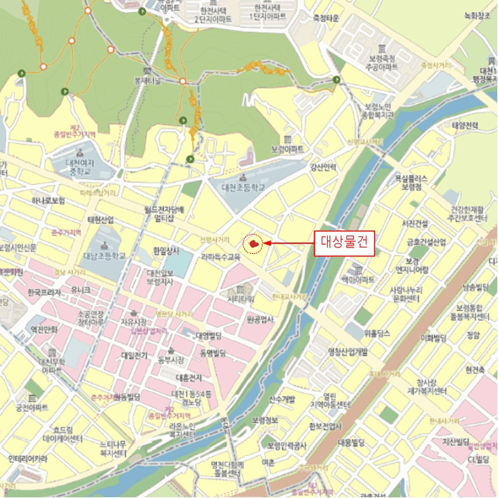 충남 보령시 대천동 단독주택다가구 경매 물건 사진 2 · 2025타경16163
