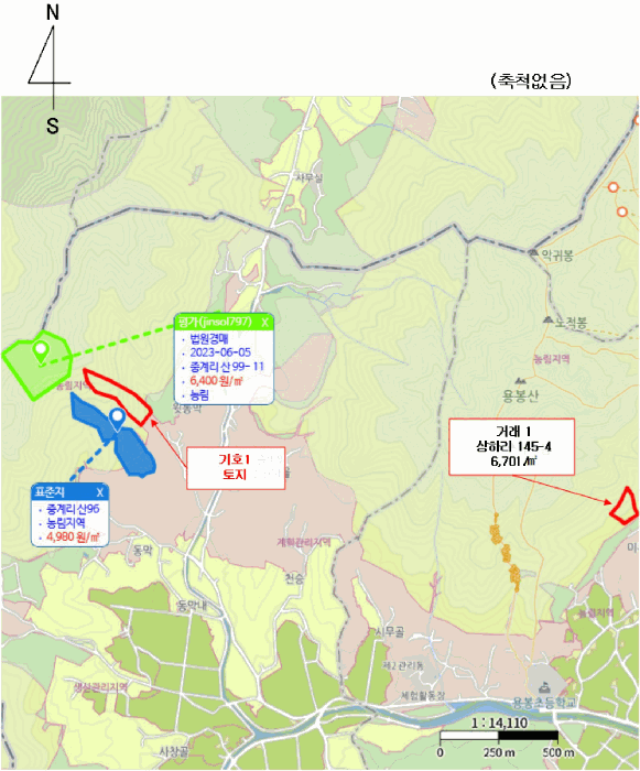 충남 홍성군 홍북읍 임야 경매 물건 사진 3 · 2025타경16214