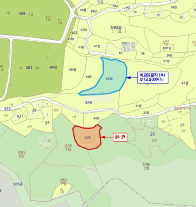 충남 보령시 청라면 대지,임야,전답 경매 물건 사진 5 · 2025타경16222