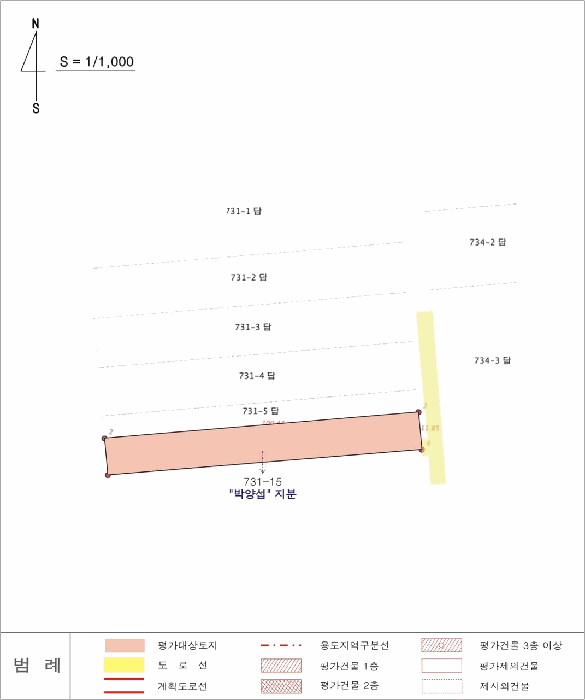 충남 홍성군 서부면 대지,임야,전답 경매 물건 사진 5 · 2026타경15089