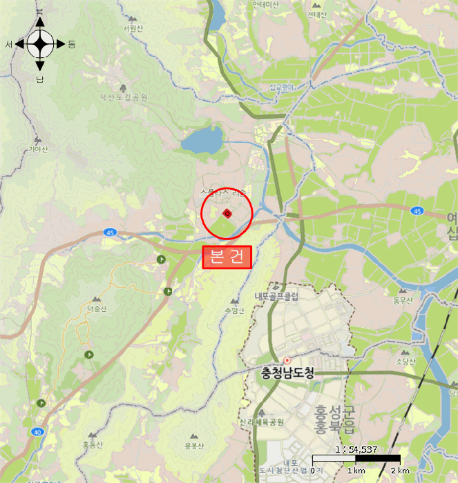 충남 예산군 덕산면 대지 경매 물건 사진 3 · 2026타경17