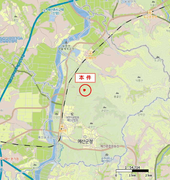 충남 예산군 예산읍 전답 경매 물건 사진 6 · 2026타경61