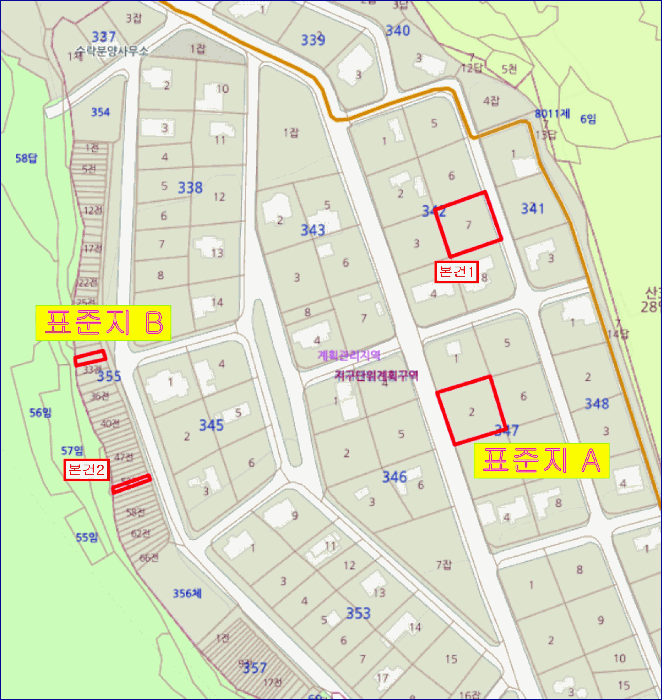 충남 논산시 벌곡면 대지 경매 물건 사진 3 · 2025타경20531