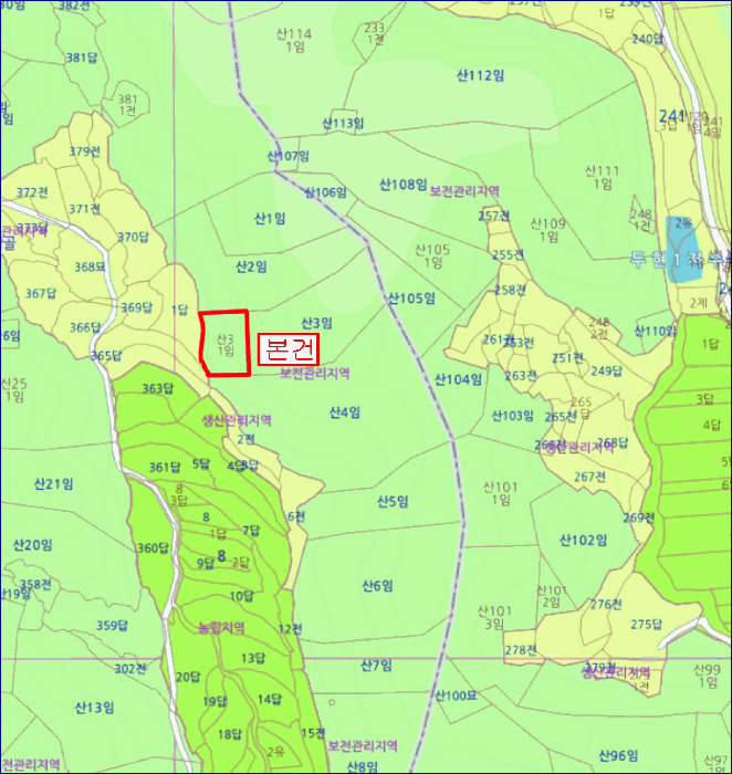 충남 부여군 충화면 임야 경매 물건 사진 3 · 2025타경20558