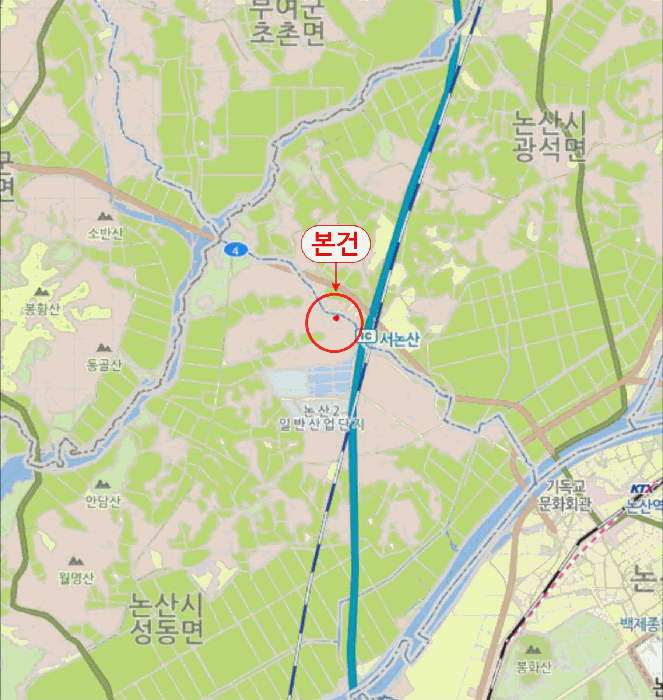 충남 논산시 성동면 대지 경매 물건 사진 5 · 2025타경20600
