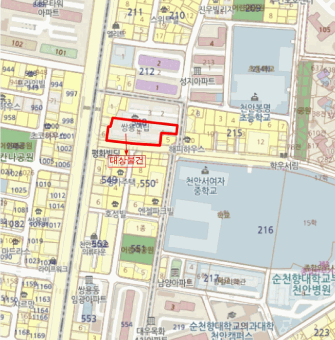 충남 천안시 동남구 쌍용동 연립주택 경매 물건 사진 5 · 2025타경11533