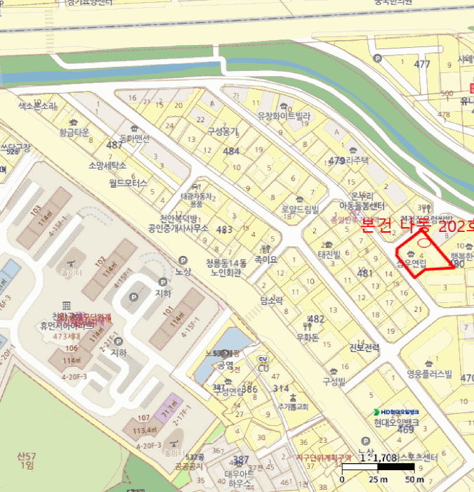 충남 천안시 동남구 구성동 연립주택 경매 물건 사진 5 · 2025타경12444