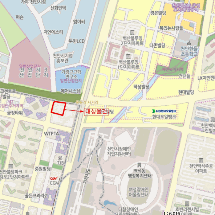 충남 천안시 서북구 불당동 근린생활시설 경매 물건 사진 5 · 2025타경12674